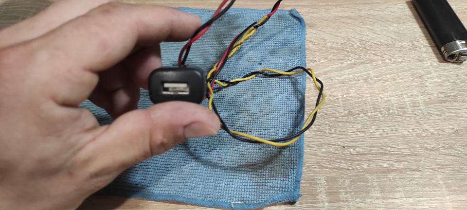 USB в заглушку 5
