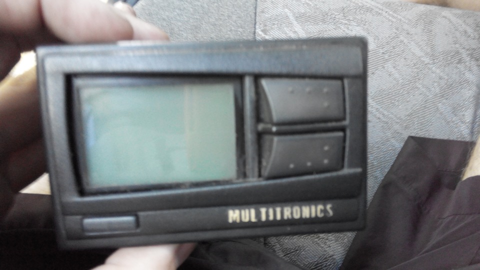 Не працює Бортовий комп'ютер multitronics 1