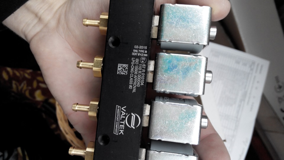 Установка ГБО stag-4 Qbox basic 5