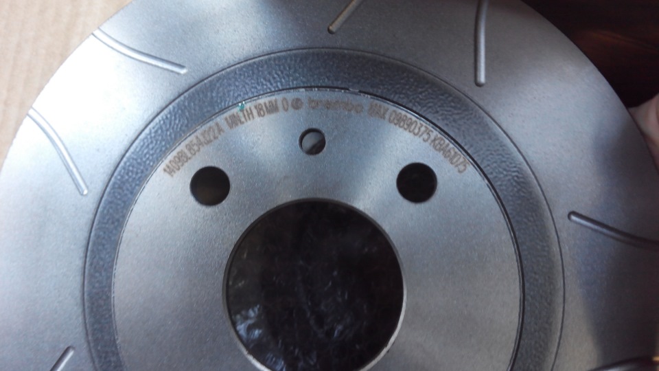 Заміна гальмівних дисків BREMBO Sport 3