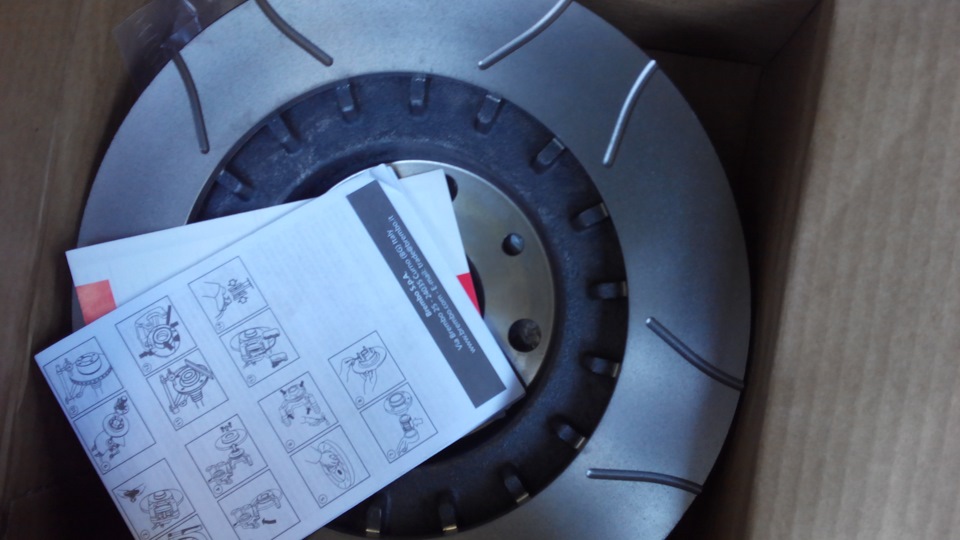 Заміна гальмівних дисків BREMBO Sport 1