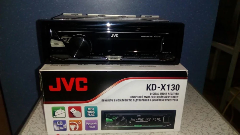 ПРОДАМ Автомагнітолу JVC KD-X130