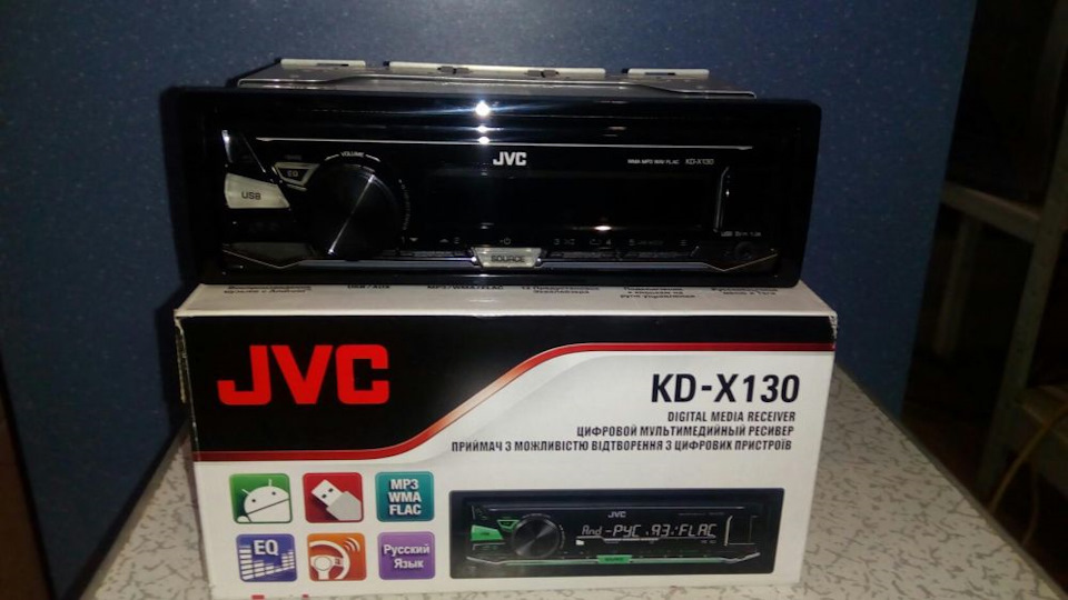 ПРОДАМ Автомагнітолу JVC KD-X130 1