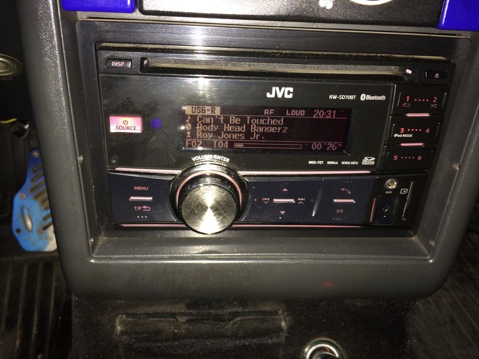Автомагнітола 2DIN JVС KW-R600BTEY 1