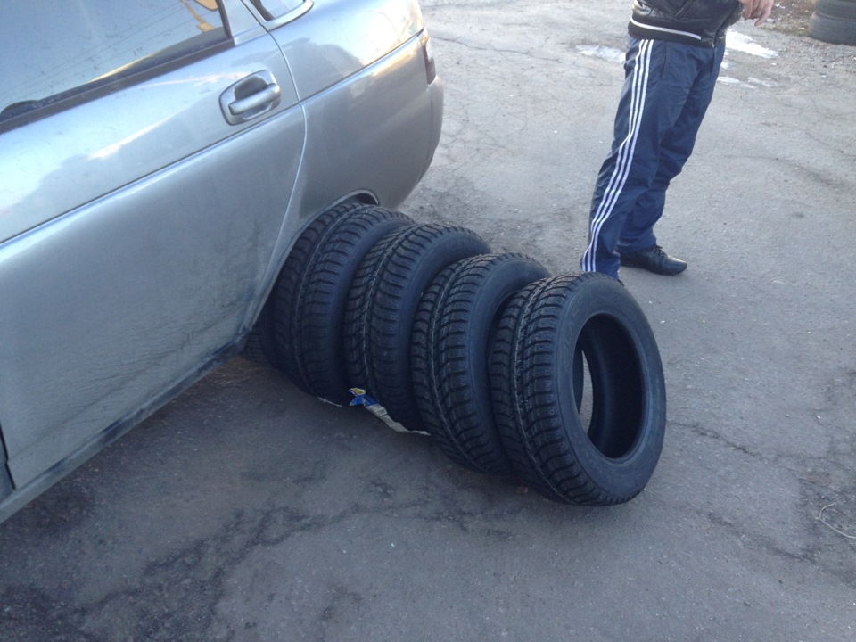 Психанув і поміняв диски з гумою 3