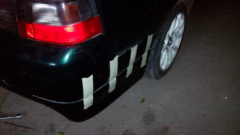 Задня спідниця. Примірка 5