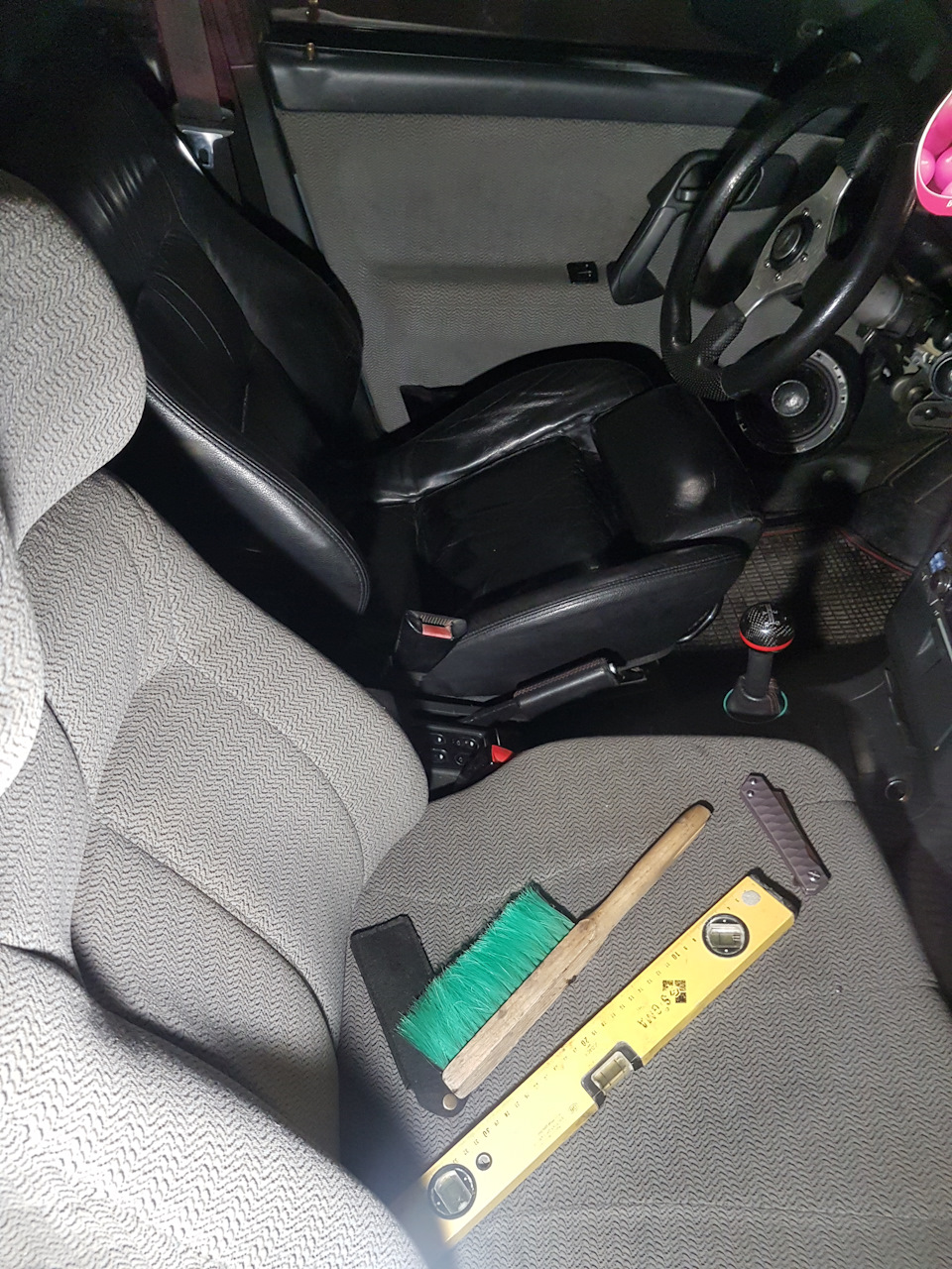 Установка сидений RECARO в ваз ) 2