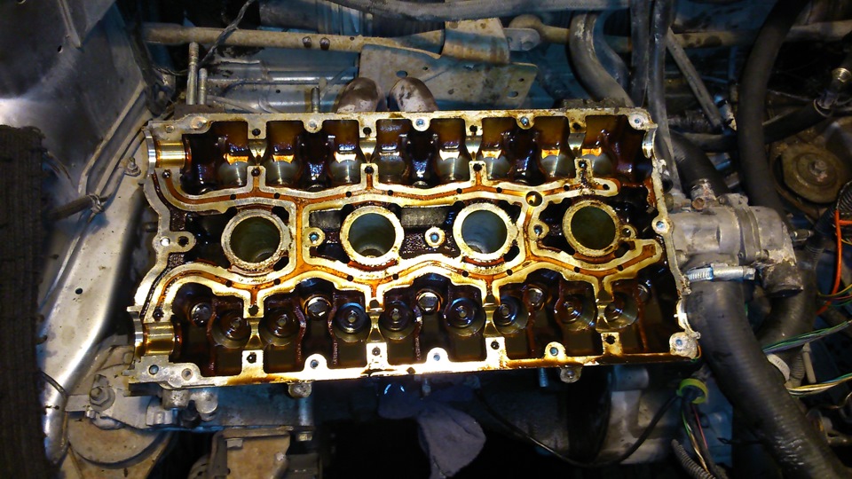 #90 Заміна стандартної прокладки ГБЦ від 124 на 126! 5