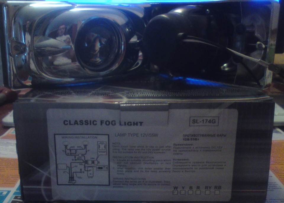 Лінзовані ПТФ Strong Light - SL174G 1