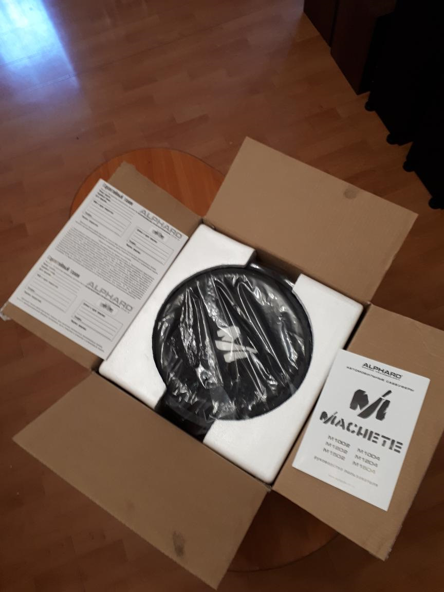 Купівля нового сабвуфера Alphard Machete M12 D2 1