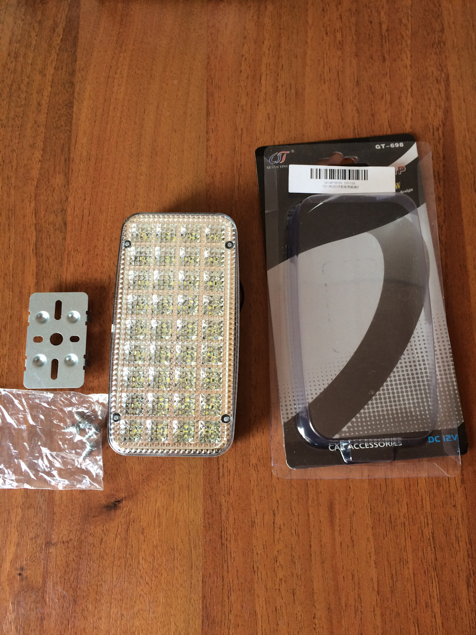 ♔ Освітлення салону з LED плафона. ♔ 3