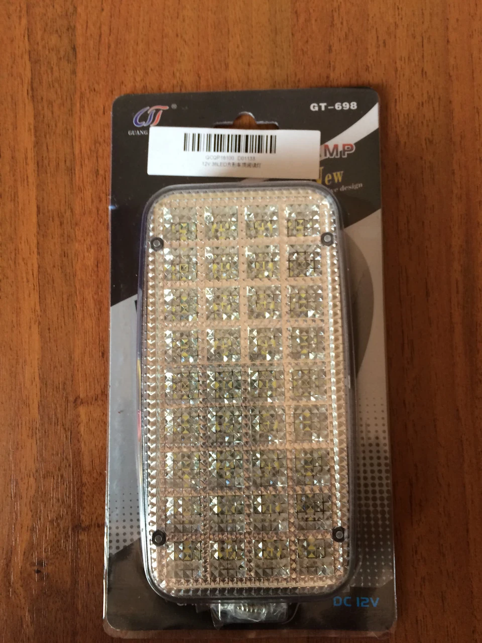 ♔ Освітлення салону з LED плафона. ♔