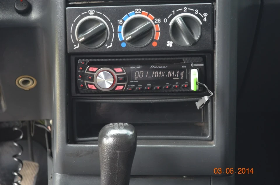 Заміна старої голови на Pioneer DEH 7300Bt