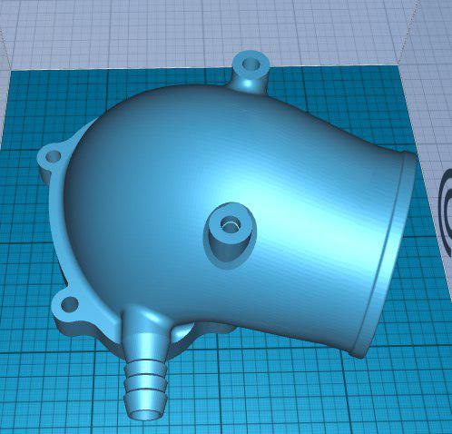 PowerCap для c20xe або впуск на 3D Принтері 2