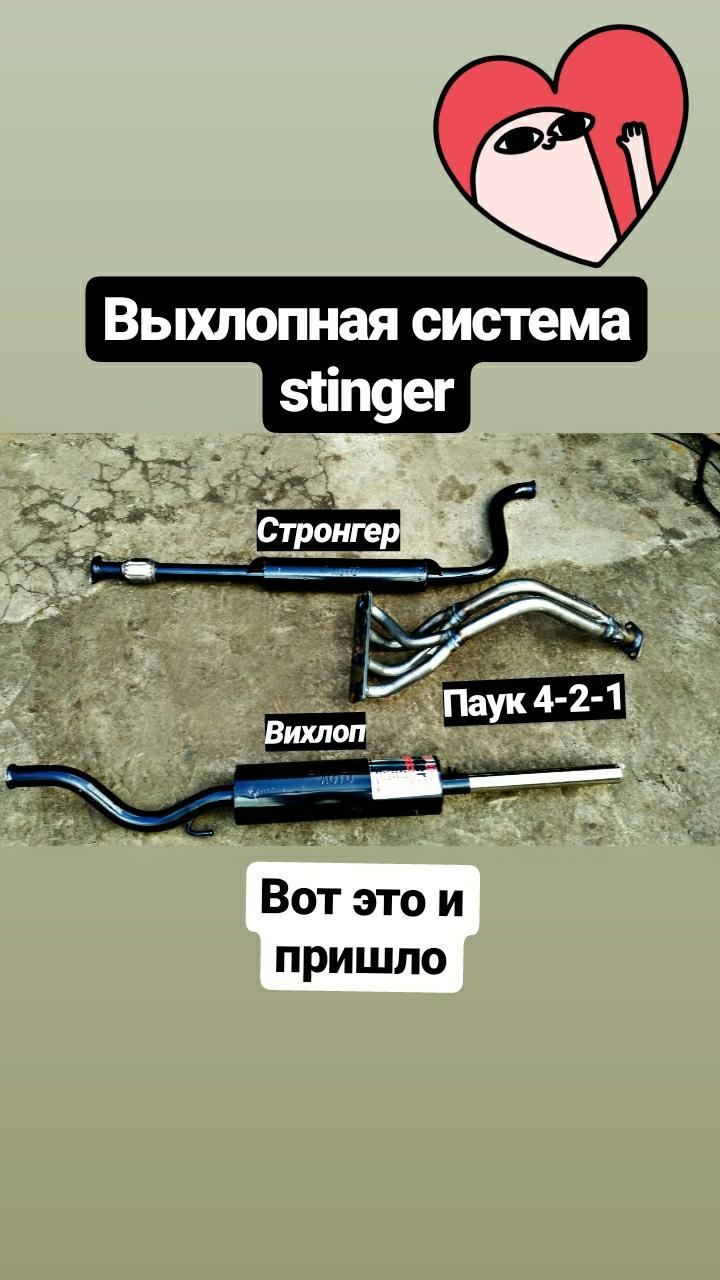 Вихлоп Stinger 1