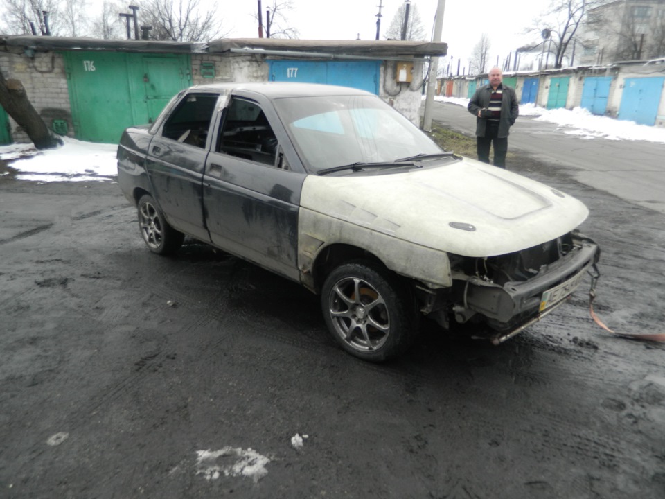 Уехали на покраску. 5