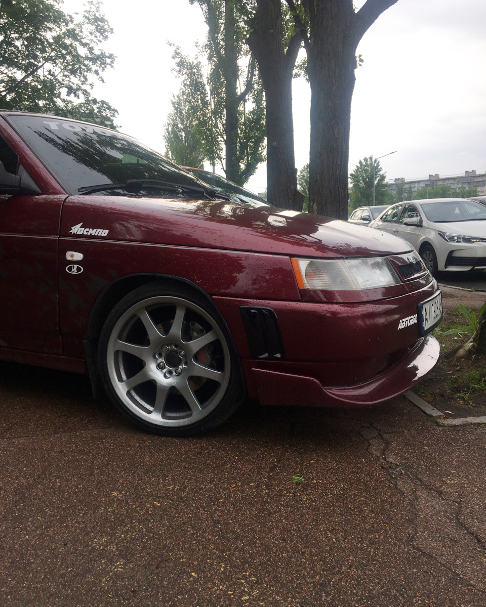 Зябра в бампер Octavia 2