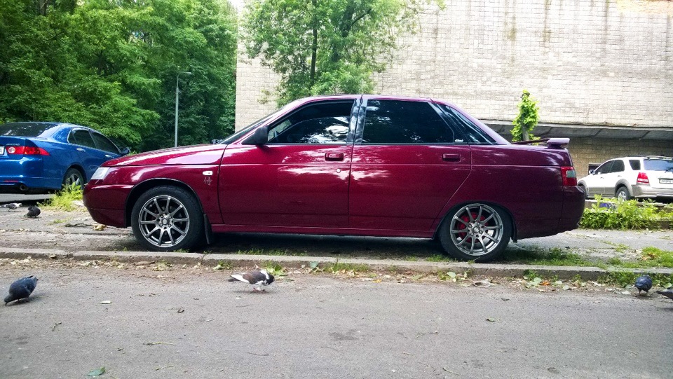 Заниження ВАЗ 2110 Eibach Sportline -50 1
