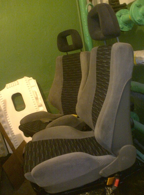 Придбав Сідухи . Recaro від Opel-Vectra GTI 2