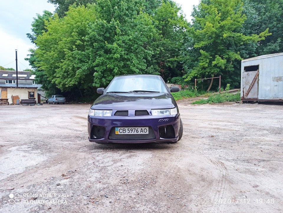 Передній бампер AVR замість штатного 4