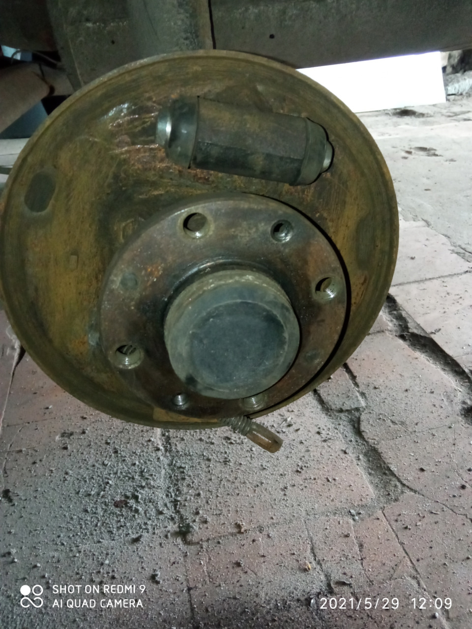 Ревізія задніх гальм 5
