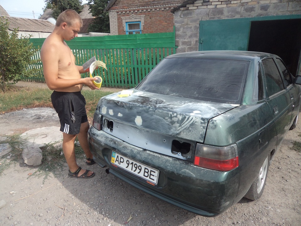 Убрали лишние отверствия на багажнике 3