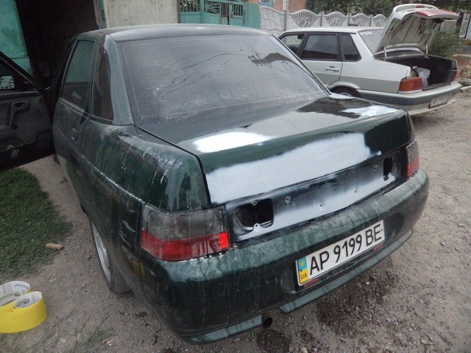 Убрали лишние отверствия на багажнике 5