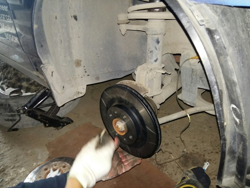 Поставил Brembo Max 14 и Ferodo Premier 5