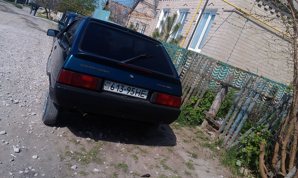 Тонировка стопака и закрас катафота 3