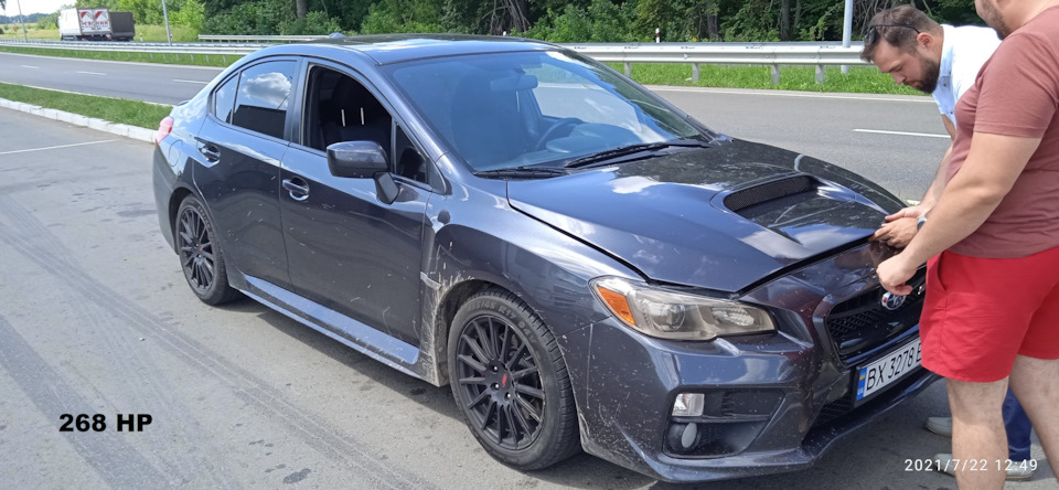 Заїзд проти Subaru Impreza WRX 1
