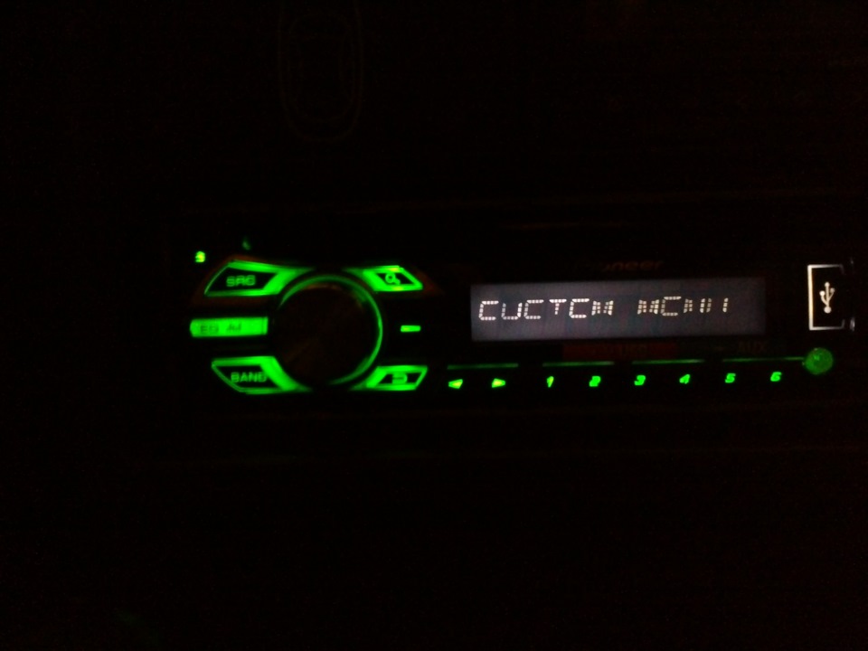 ГУ Pioneer DEH 1500UBG 2