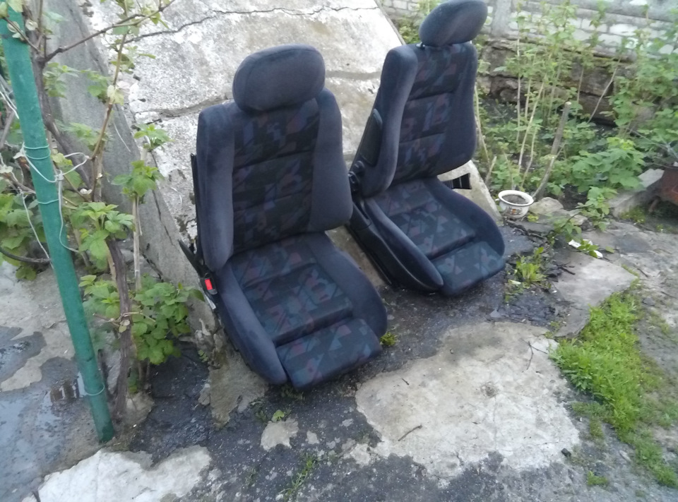 установка сидінь від opel 1