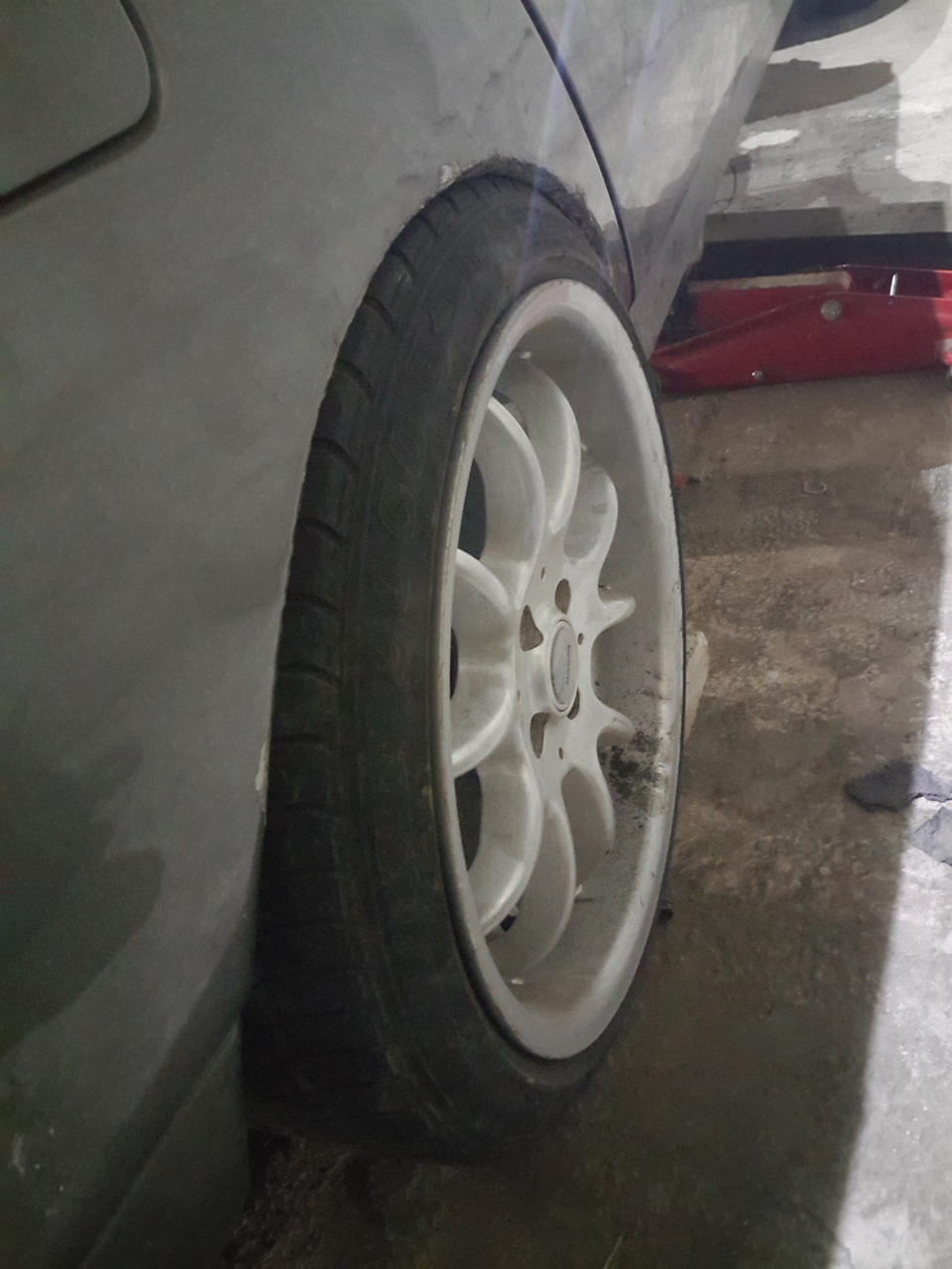 Установка заднього моста syncro, початок 4