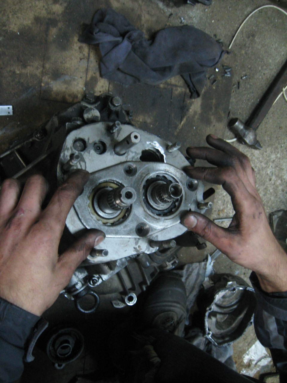 полагодив кпп і трохи посилив 5