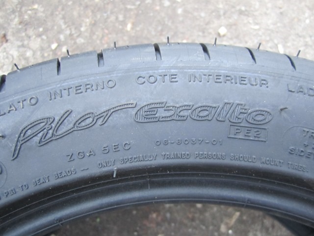 Приїхали свіжі шини Michelin Pilot Exalto pe2 4