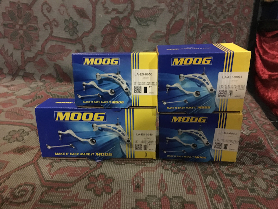 Заміна рульових наконечників та кульових опор MOOG 1