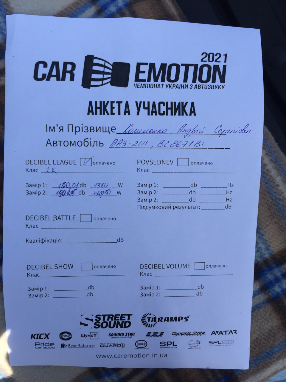 2021 Car Emotion м.Івано-Франківськ 31.07.2021 5