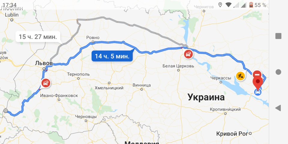 Маршбросок з Ужгорода до Полтавської області 1