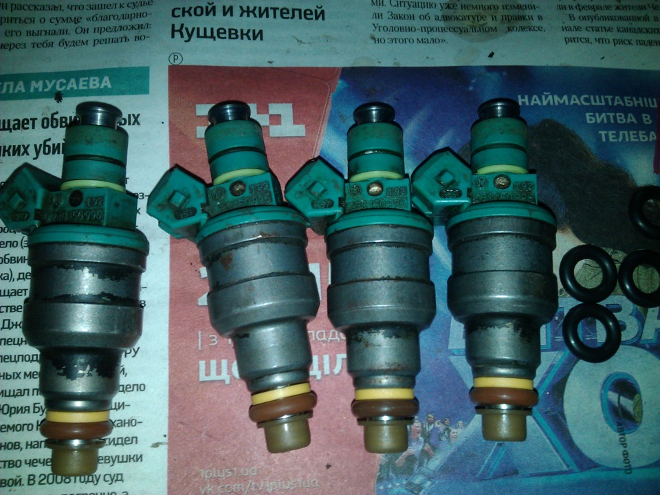 Промивка форсунок. Частина 3. Знімання сіточки, складання ремкомплекту 2