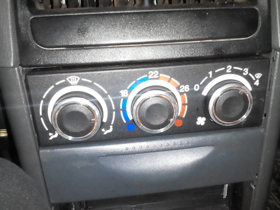Ручки обігрівача від ford focus на 2111 2