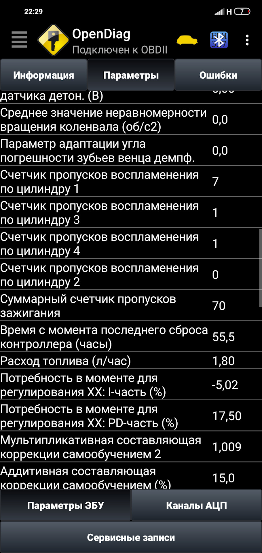 Тупить після накату на газі (ГБО) 1