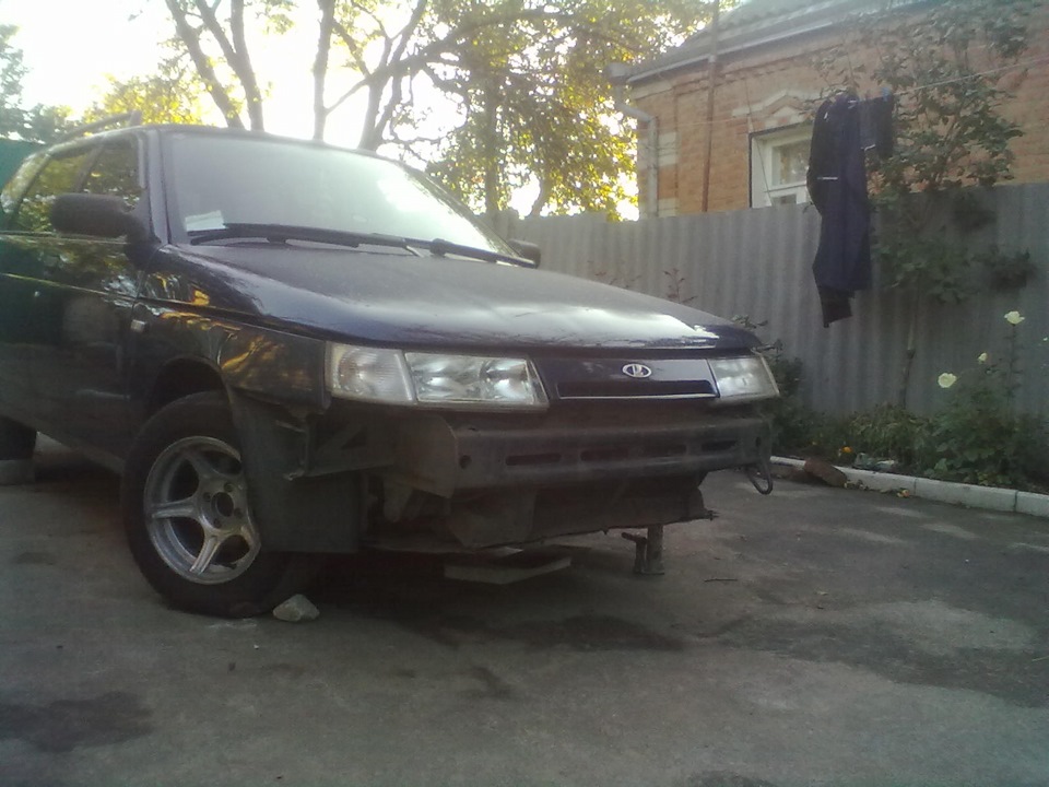 Ремонт після дтп з VW Passat 1