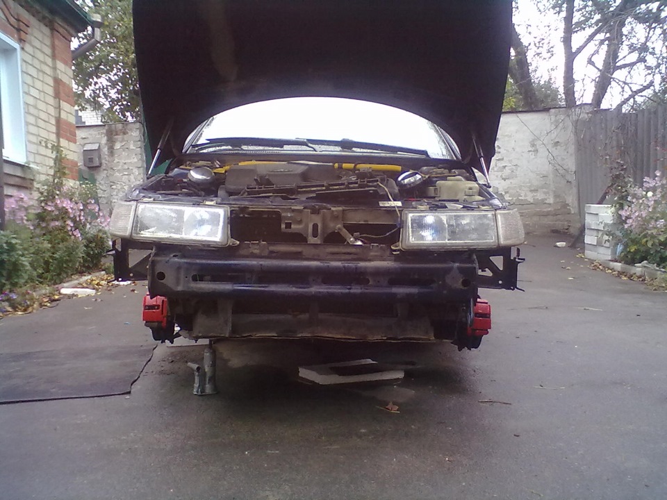 Ремонт після дтп з VW Passat 3