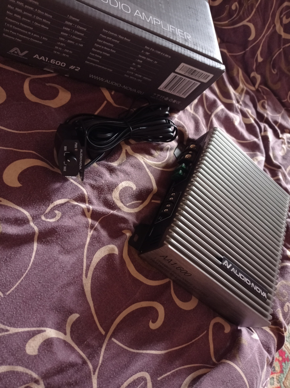 Підключення Audio Nova 1.600 1