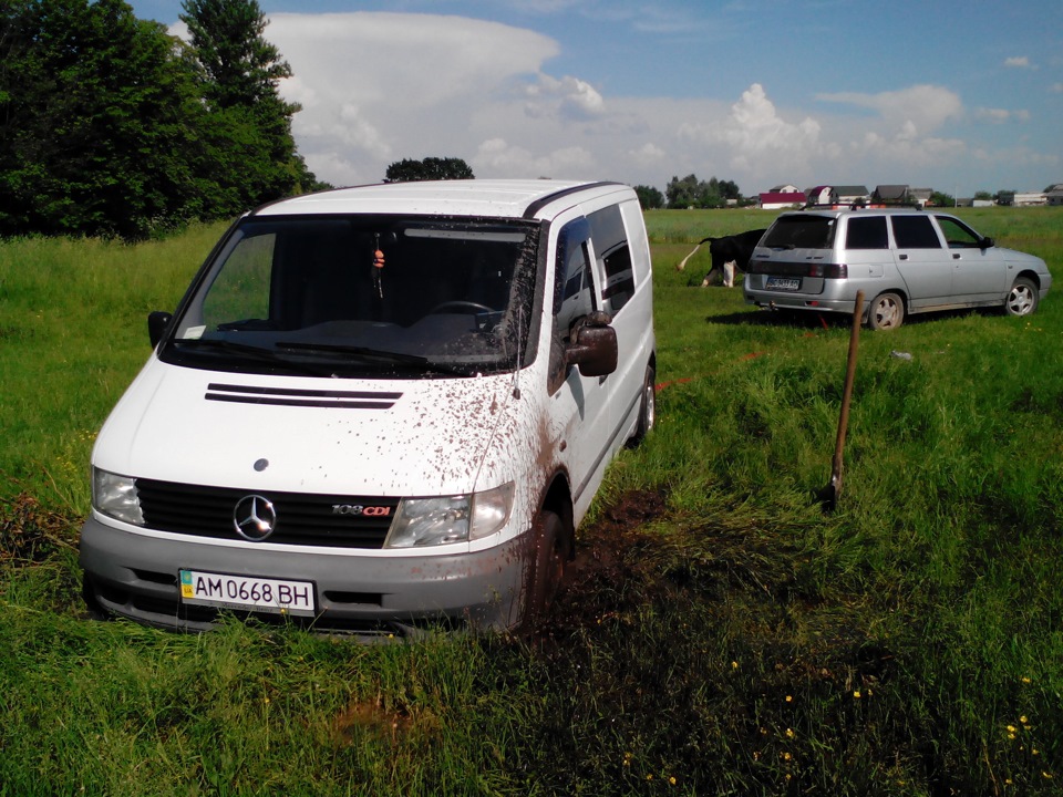 013. Як Wagonchik рятував Німецького Mercedes-Benz Vito cdi 108 2