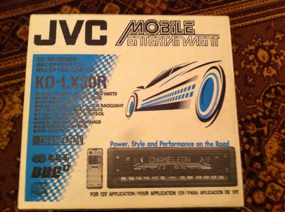 JVC KD-LX30R CHAMELEON 1