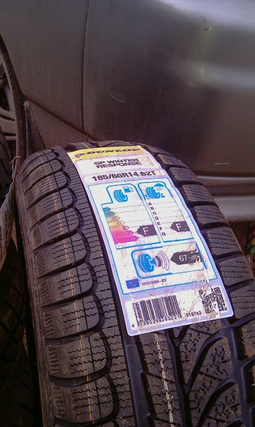 Нові зимові шини Dunlop SP WinterResponse 2