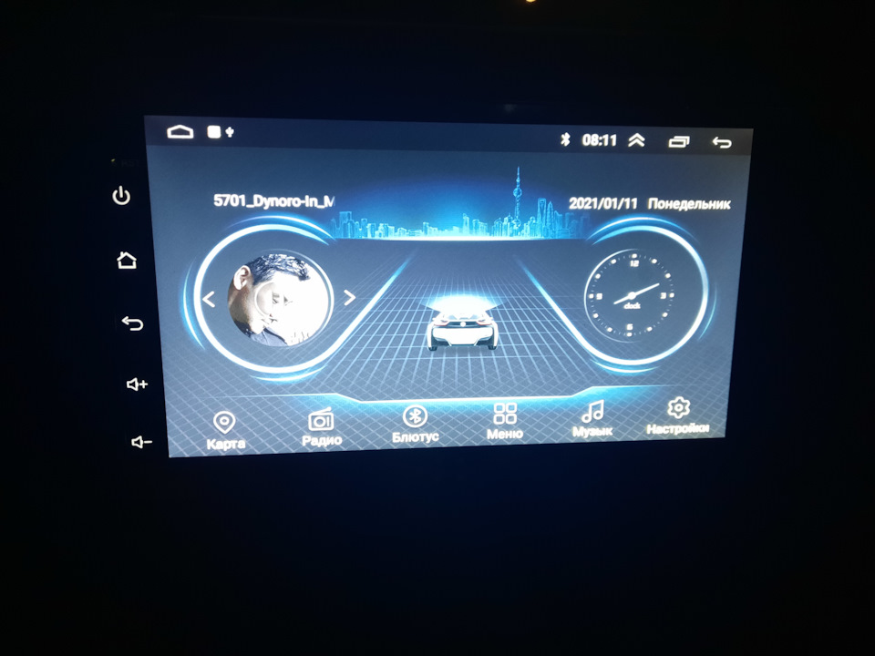 2 DIN Android 9.1. WI-FI CK1018 на ваз 2112 2