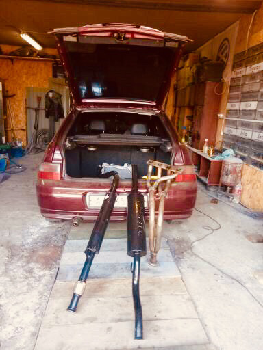 : Stinger sport 4-2-1 НА ВАЗ 2112. 1