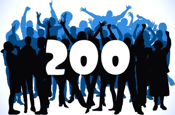 #15. Два по сто в один посуд або 200 передплатників)))) 3